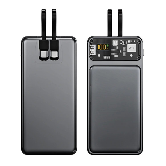 Power Bank 20000 Mah Multipuertos Tipo Lighting Y Tipo C 20w