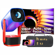 Proyector Skyecho 4k Auto Enfoque Estuche Parlante 10w Wifi