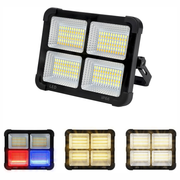 Reflector Solar Portatil 4 Modos De Luz Led 120w Power Bank