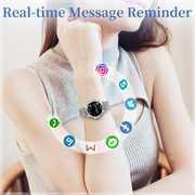 Reloj Inteligente Smartwatch Para Mujer Diamond Doble Pulso