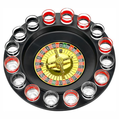 🎉🔥Ruleta Juego De Shots 16 Copas Glass Drinking🥳🍻