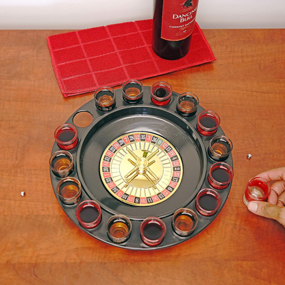 🎉🔥Ruleta Juego De Shots 16 Copas Glass Drinking🥳🍻
