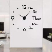 Reloj De Pared Decorativo 3d Grande Diseño Moderno