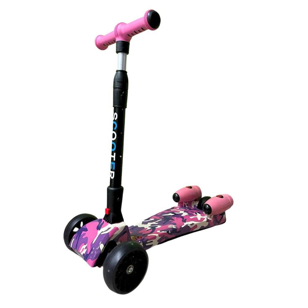 Patineta Scooter Con Humo Para Niños Bluetooth Luces Led