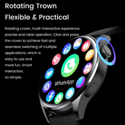 Reloj Inteligente Smartwatch Gt5 Nfc Siri Carga Inalámbrica