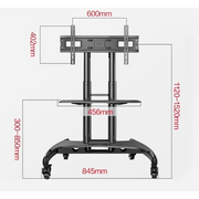 Soporte Para Televisor De 32-75 Pulgadas Rack Pedestal 1500