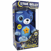 Peluche Star Belly Proyector De Luces 6 Colores Recargable