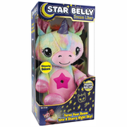 Peluche Star Belly Proyector De Luces 6 Colores Recargable