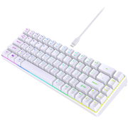 Teclado Semi Mecanico Tecla Cambiable Rgb Cel Y Pc Letra Ñ