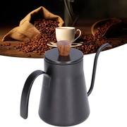 Cafetera Tetera Cuello De Cisne En Ácero Inoxidable 400ml