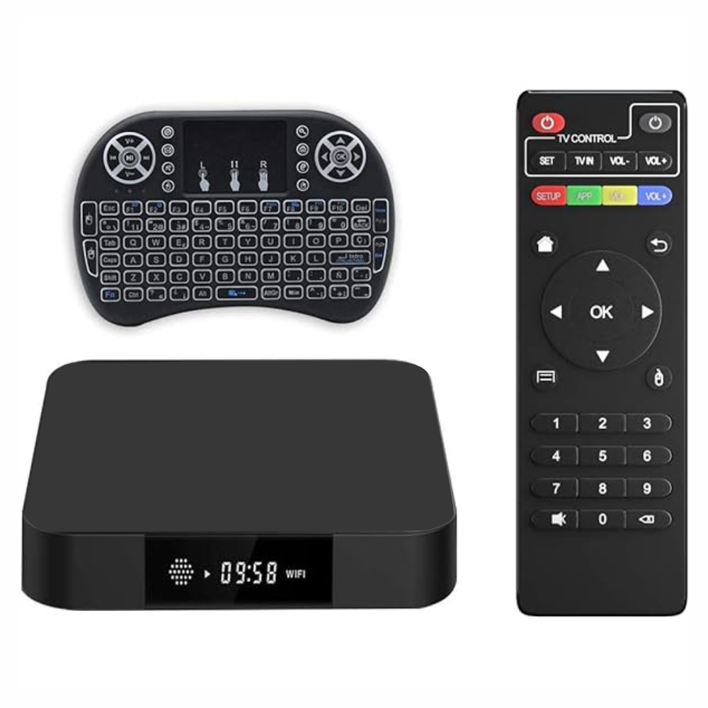 Convertidor Tv Box A Smart Tv Full Hd 4k 16gb Wifi + Teclado