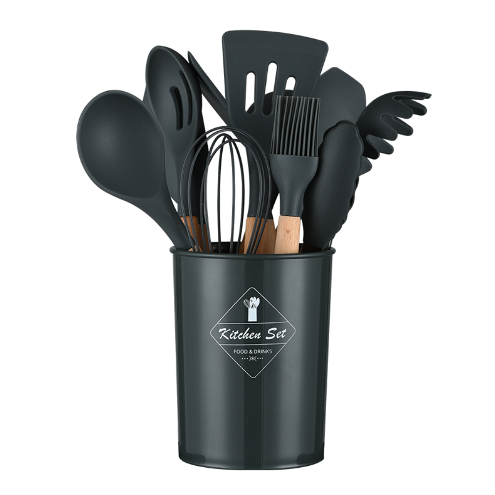 Set de utensilios de cocina Franquihogar, 5 herramientas esenciales
