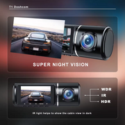 Camara 3 En 1 Para Carro Fullhd Vision Nocturna Interior Exterior