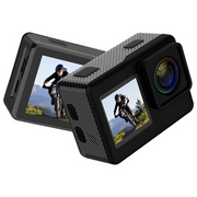 Camara Deportiva 4k Táctil Doble Pantalla Wifi Sumergible