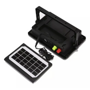 Proyector Reflector Led Con Panel Solar Desmontable 300w