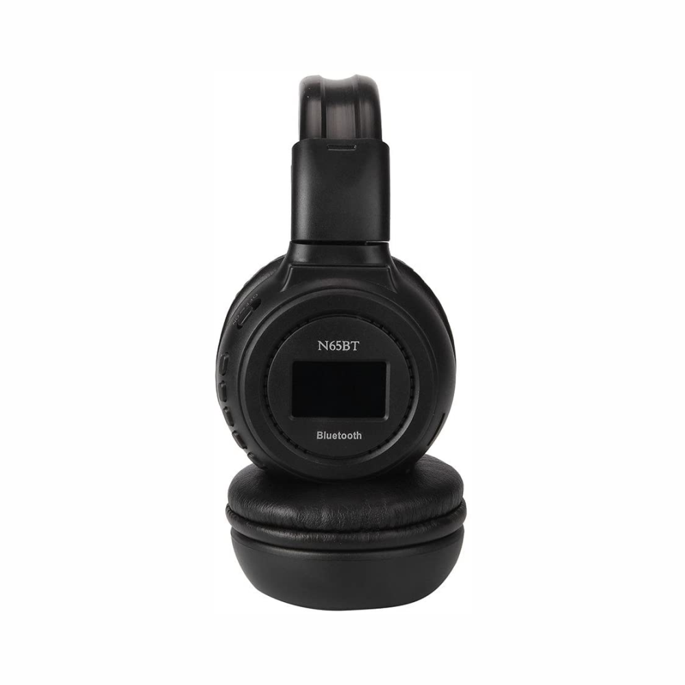 Auricular Bluetooth Inalambrico Plegable Con Microfono Y Radio Fm
