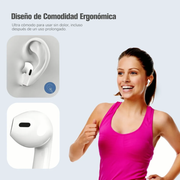 Audífonos In-ear Bluetooth Auriculares 6 Horas De Batería