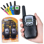 2 Radio Intercomunicador Rs Bf T3 Uhf 22 3km Walkie Talkie