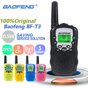 2 Radio Intercomunicador Rs Bf T3 Uhf 22 3km Walkie Talkie