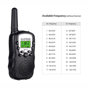 2 Radio Intercomunicador Rs Bf T3 Uhf 22 3km Walkie Talkie