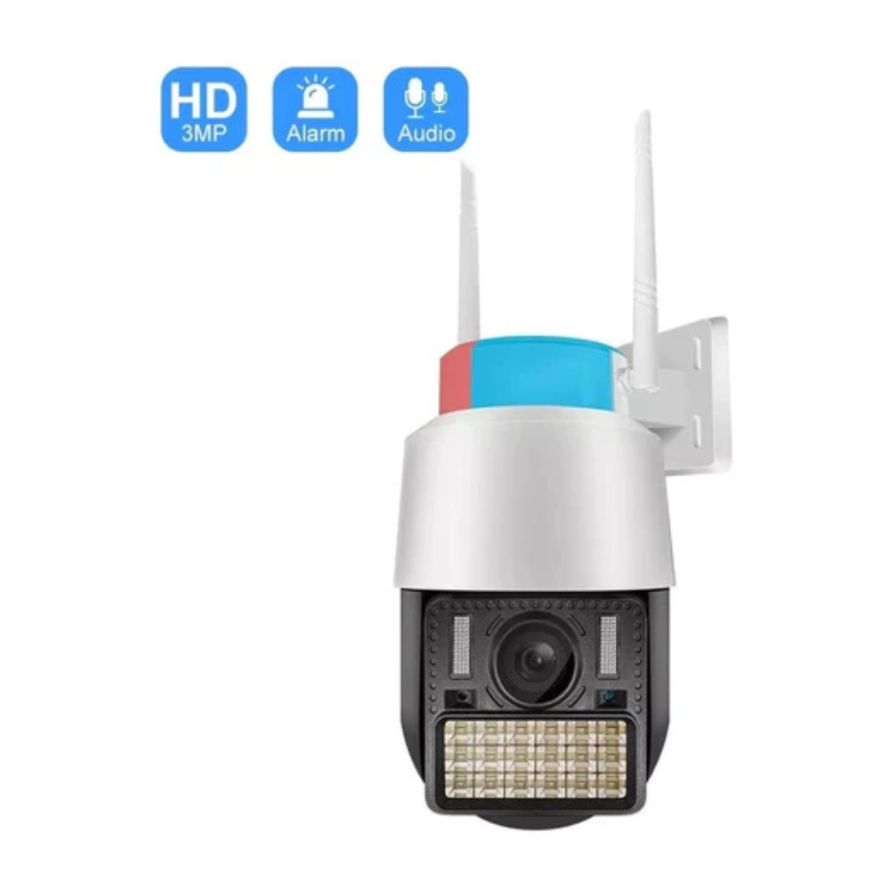 Cámara De Seguridad V380 Pro Wifi Ptz C166-h Para Exterior