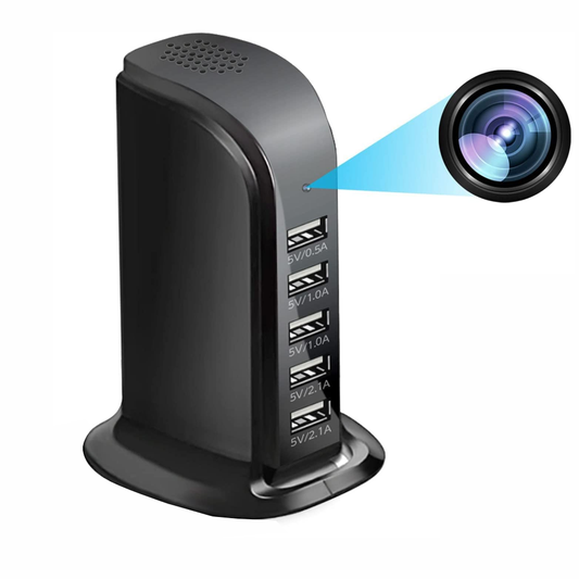 Cámara Espía Hd Wifi Multi Toma Usb Funcional Monitoreo 24/7