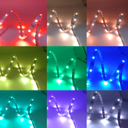 Cinta Led Multicolor Rgb Luz 5mts + Control + Adaptador