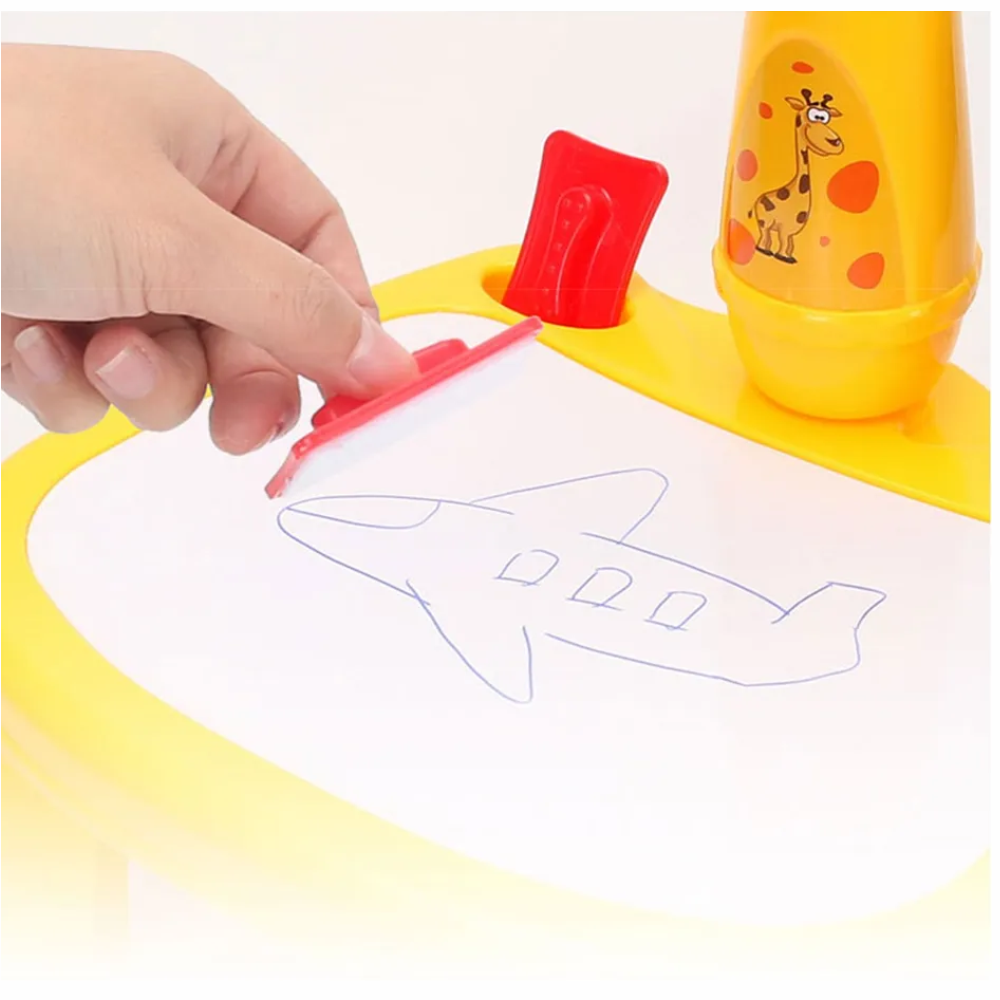  Mesa de proyector de dibujo para niños: juguete proyector de  traza y dibuja con luz y música, juego de tablero de dibujo inteligente para  niños, juguetes de dibujo de aprendizaje para