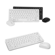 Combo Mini Teclado + Mouse Inalambrico + Protector Silicona K-03