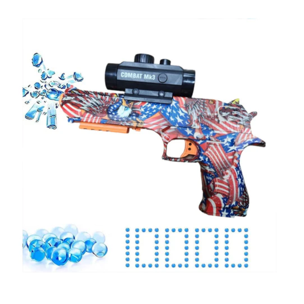 Pistola De Orbeez Recargable Automática Bolas Hidro Gel – TecnoHogarJS