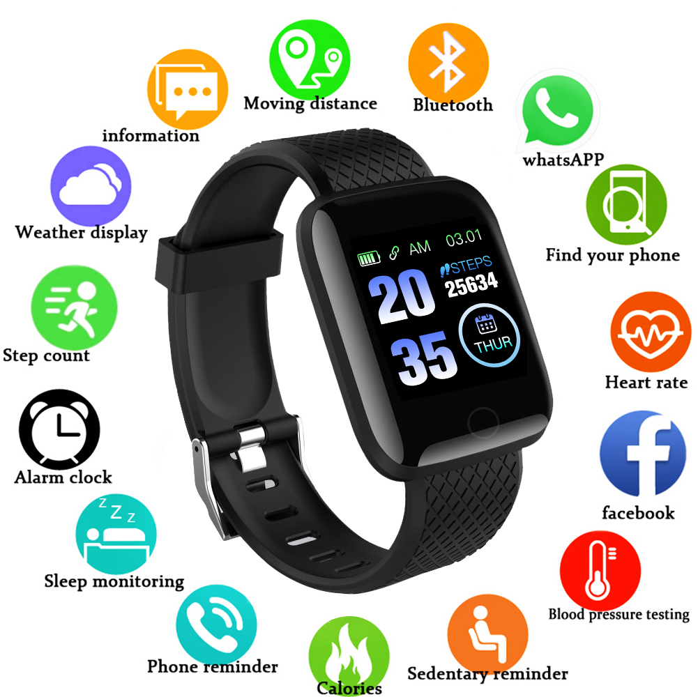 Reloj inteligente D20 Pro Y68 compatible con Bluetooth, rastreador de  fitness, reloj deportivo, monitor de frecuencia cardíaca, pulsera  inteligente