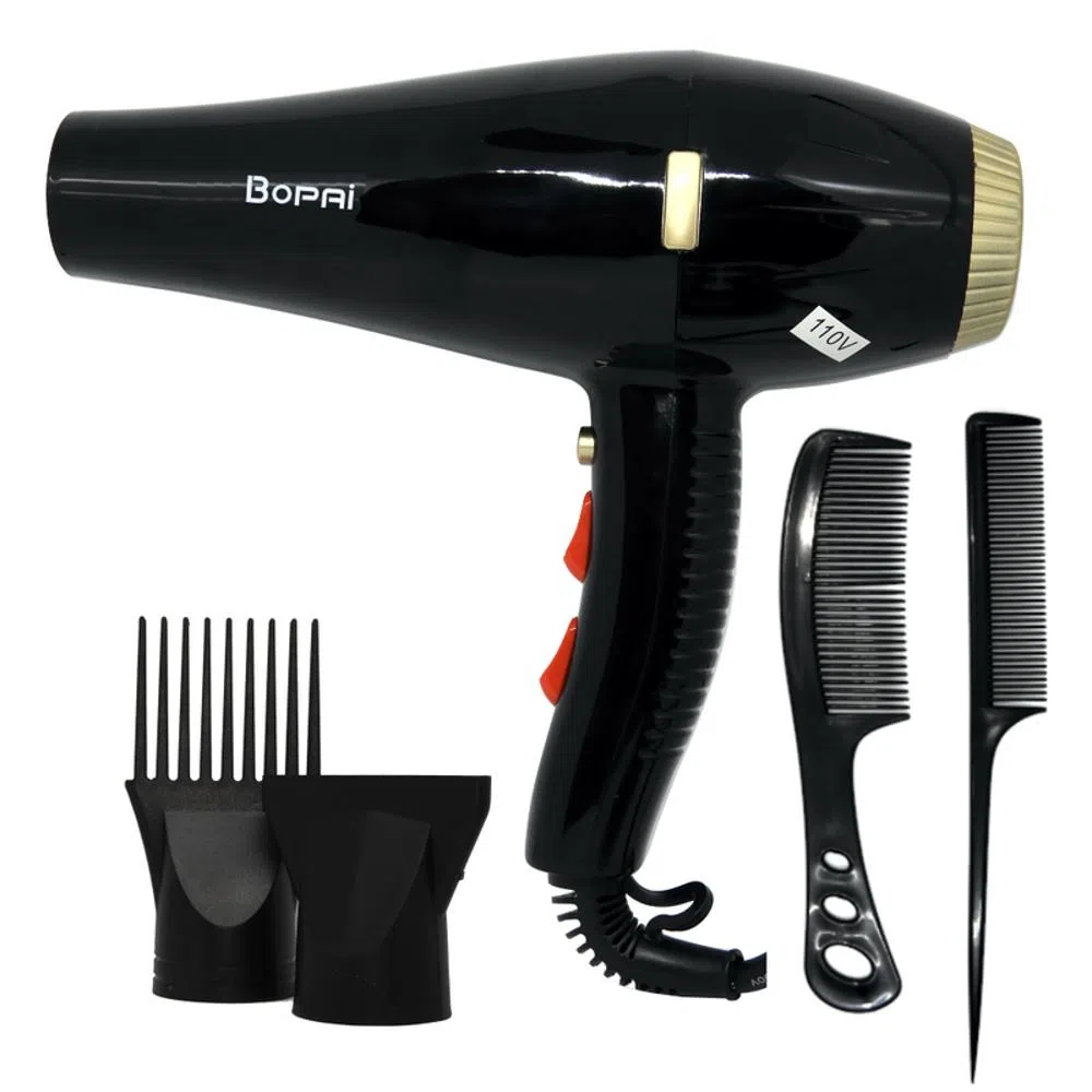 Secador De Pelo Profesional Bopai Bp 8300 Power Max 5000w